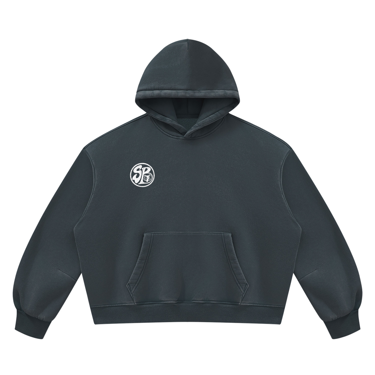 Seugruh Bastien Vintage Washed Oversized Hoodie