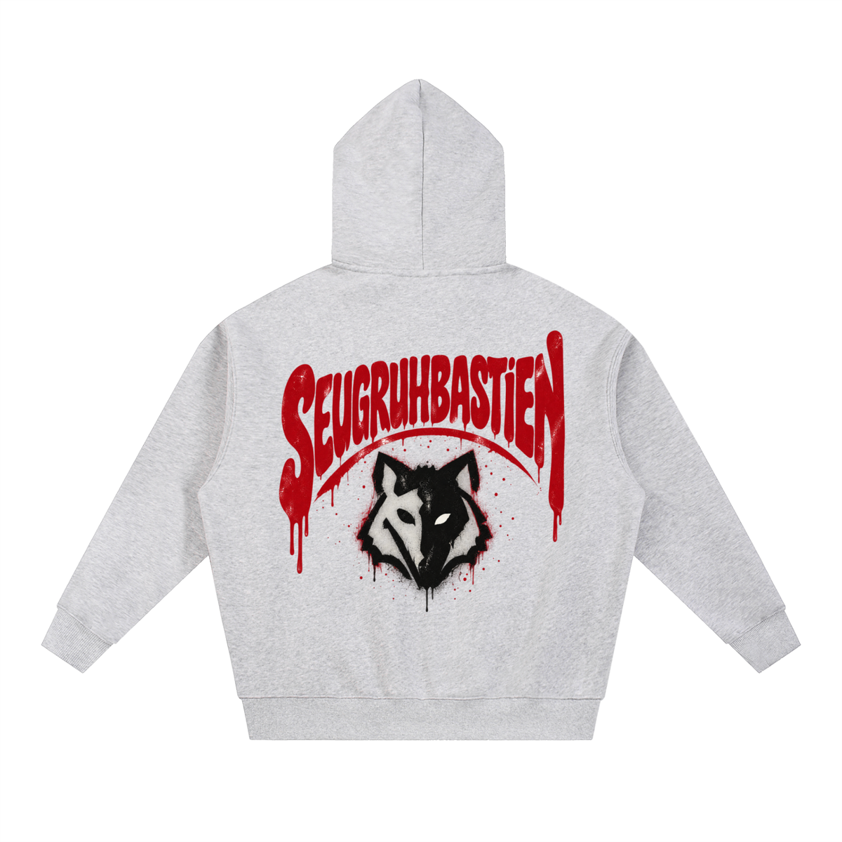 Branded Fleece Boxy Hoodie
