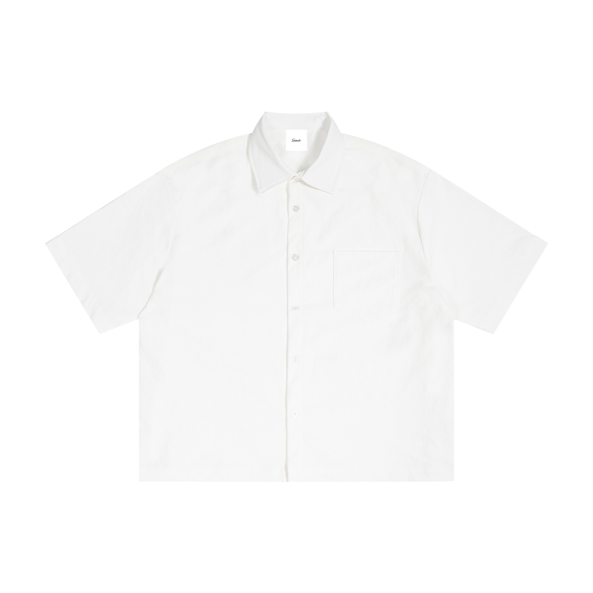 Essential Unisex Boxy Heavyweight Short Sleeve Shirt