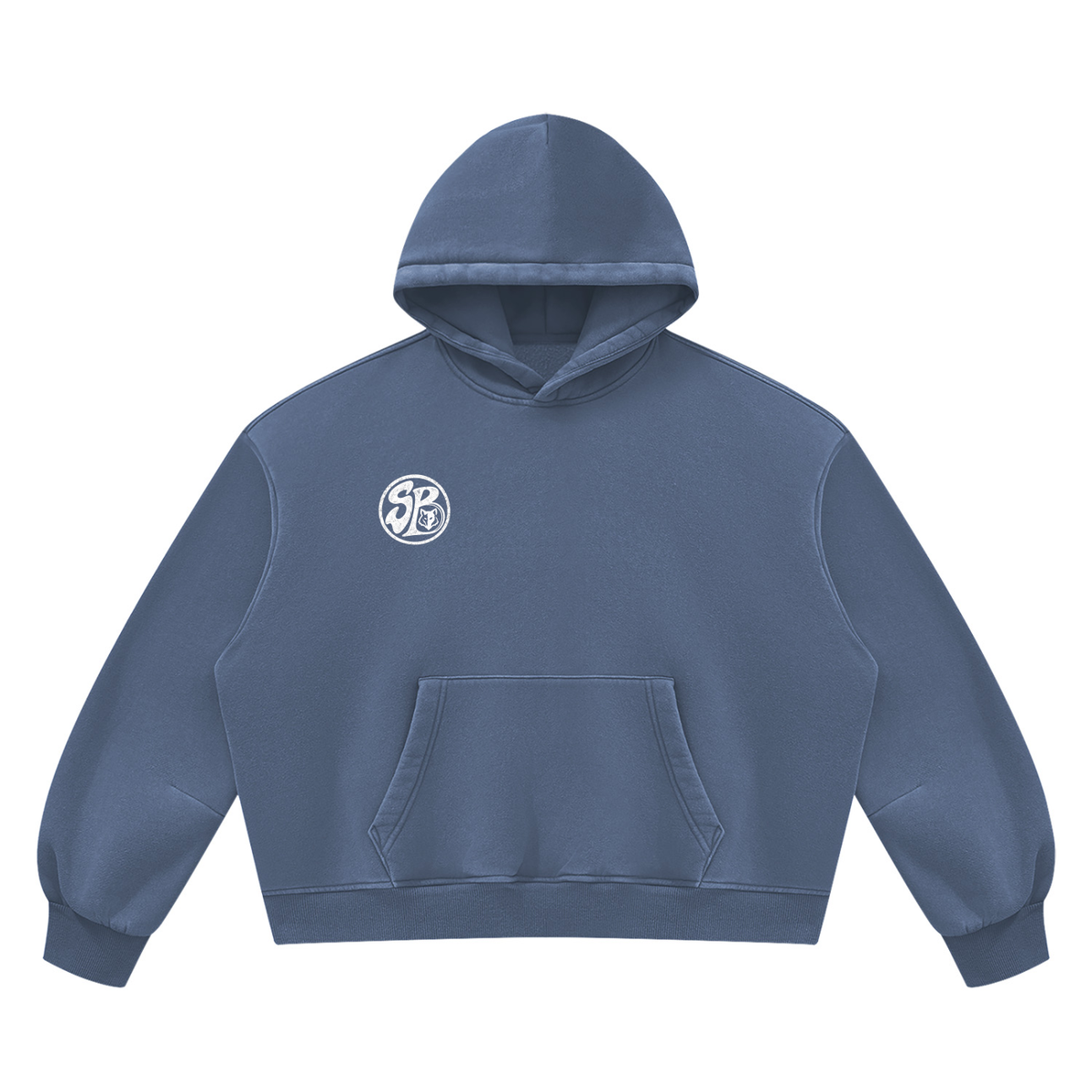 Seugruh Bastien Vintage Washed Oversized Hoodie