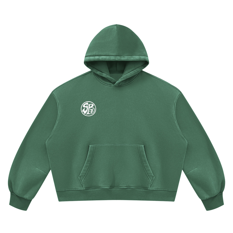 Seugruh Bastien Vintage Washed Oversized Hoodie