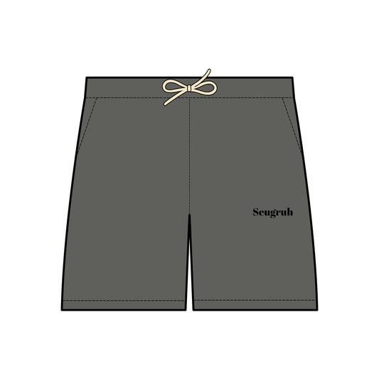 Seugruh Unisex Lightweight Fleece Sweat Shorts