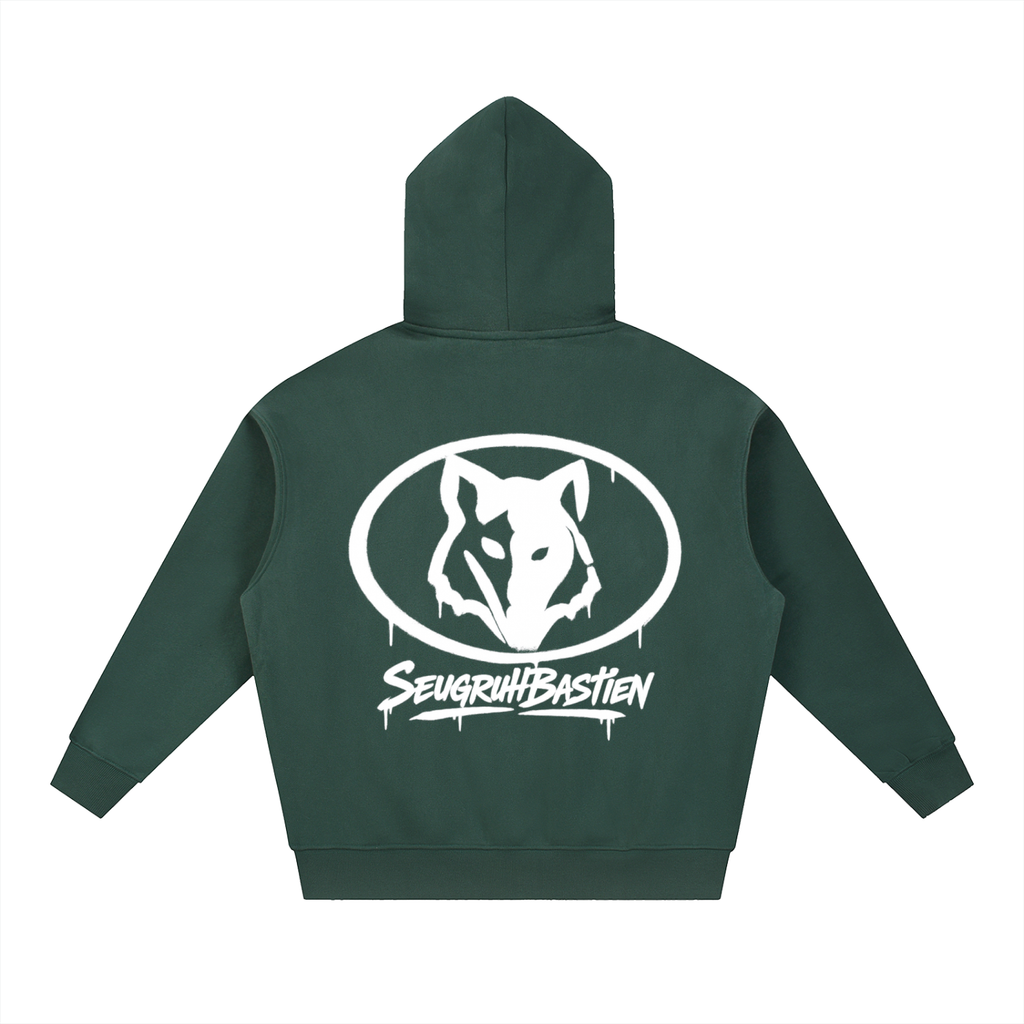Branded Oversized Boxy Hoodie