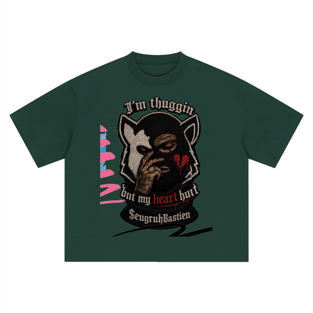 Thuggin Heart Boxy T