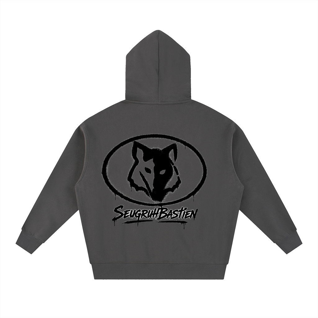 Branded Oversized Boxy Hoodie