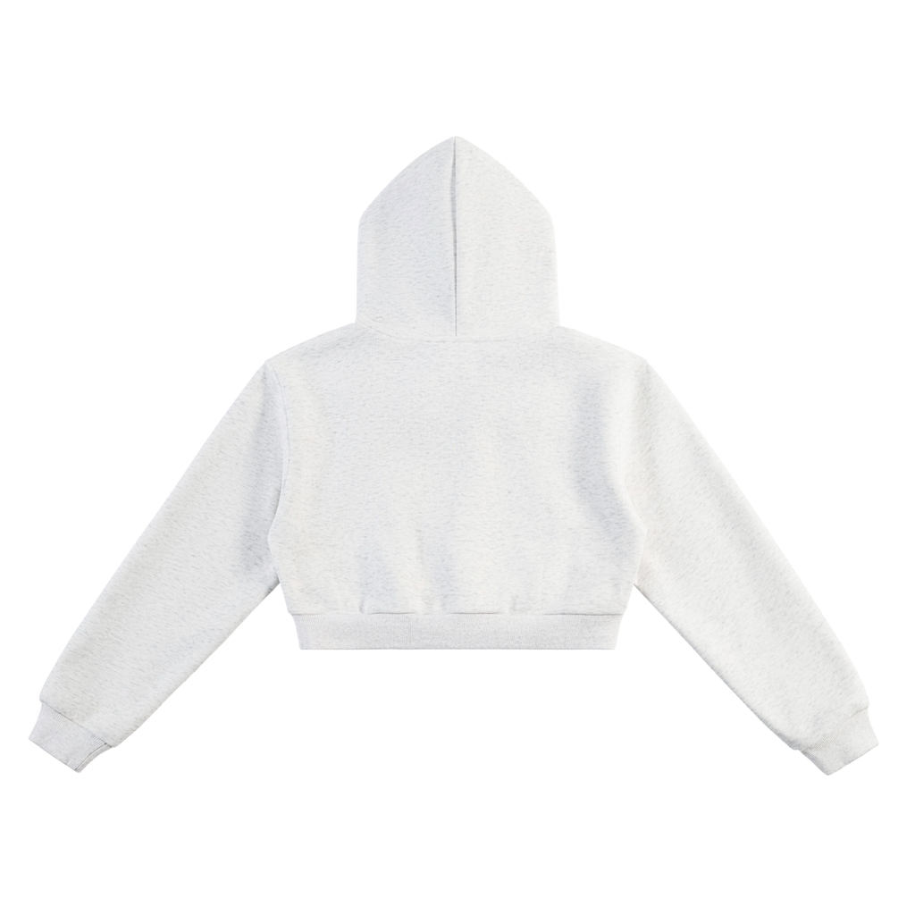Logo Cropped Hoodie