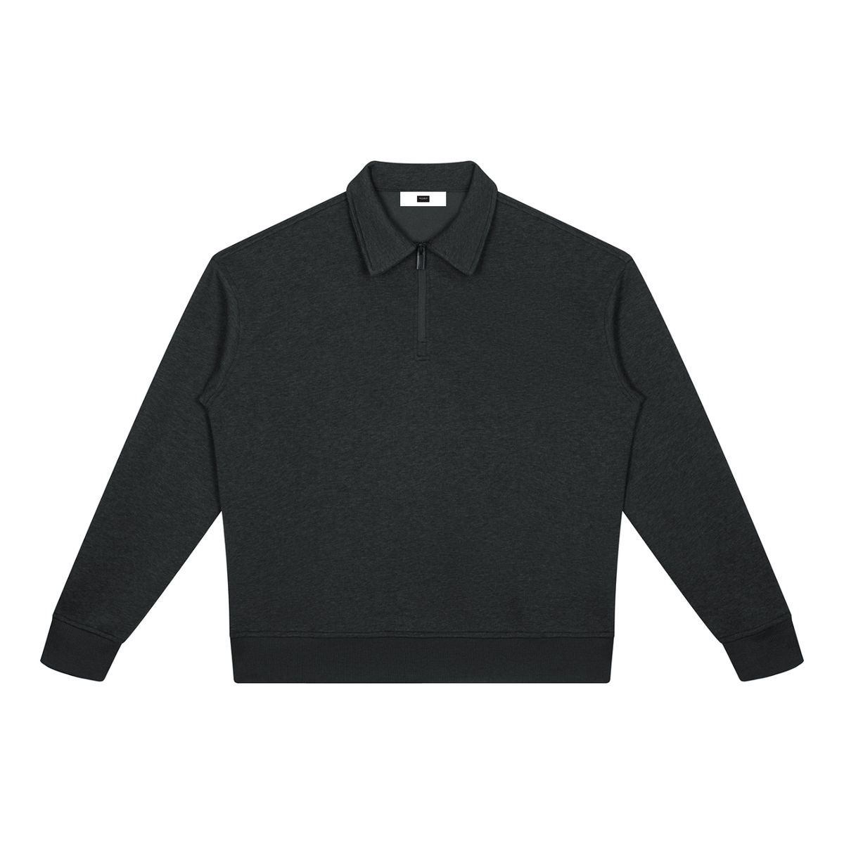 Essential Boxy Quarter-Zip Sweatshirt