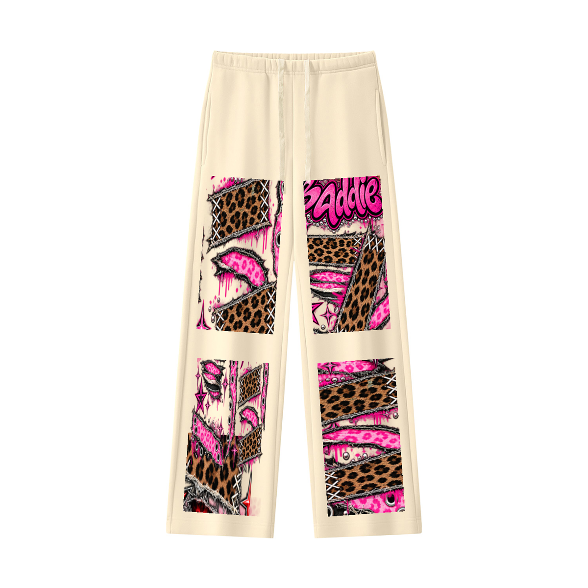 Seugruh Bastien Women's “Baddie” Straight Leg Sweatpants