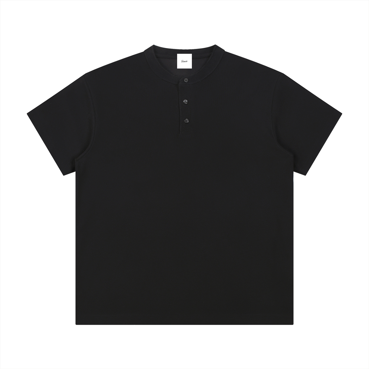 Essential Short Sleeve Henley Shirt