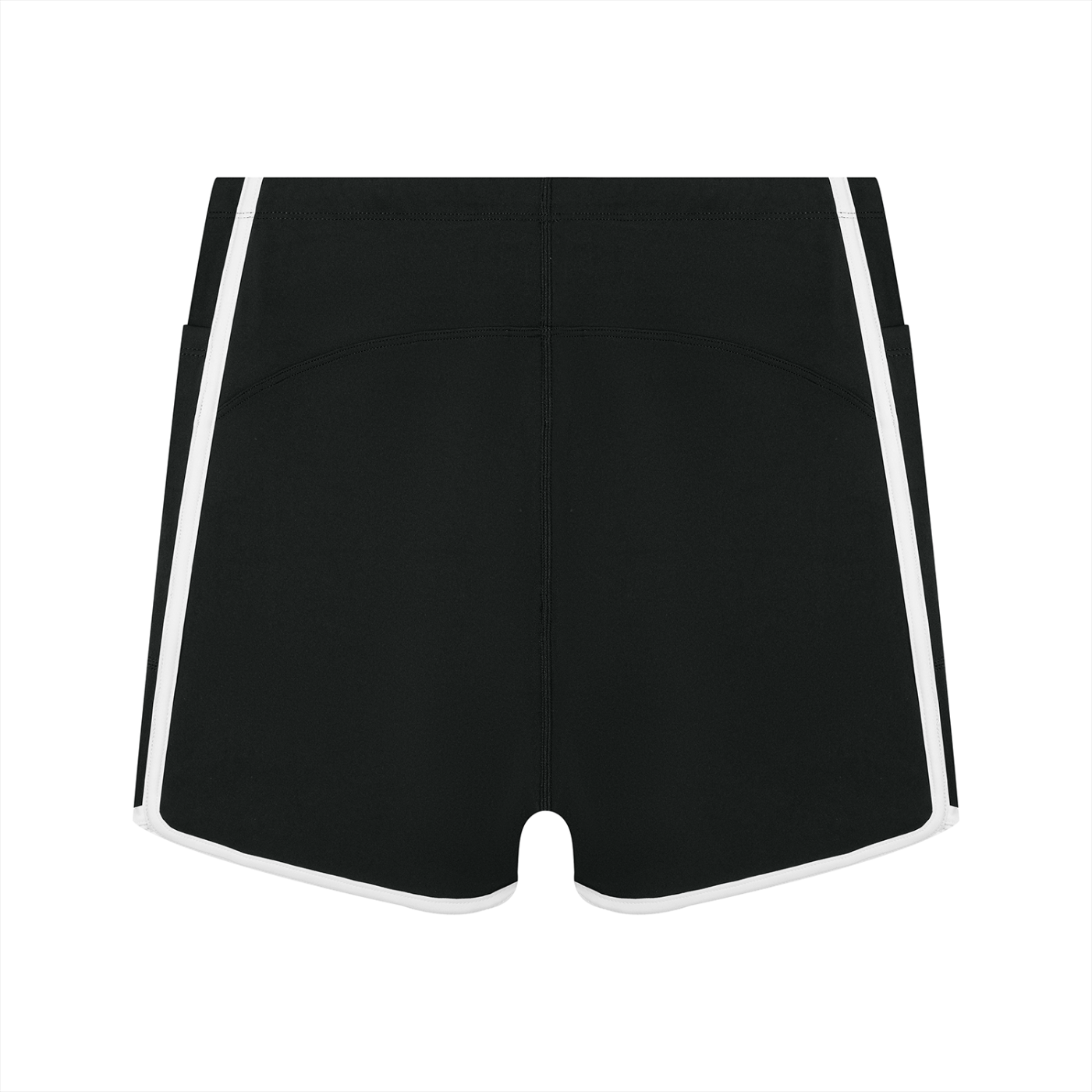 Color Block Yoga Shorts