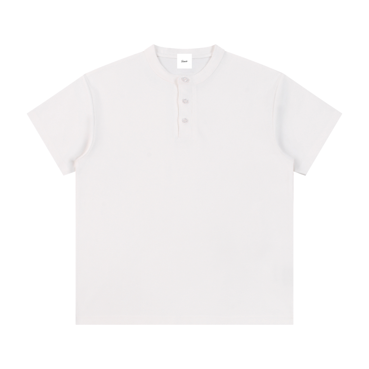 Essential Short Sleeve Henley Shirt