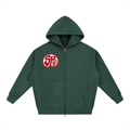 Branded Fleece Boxy Hoodie