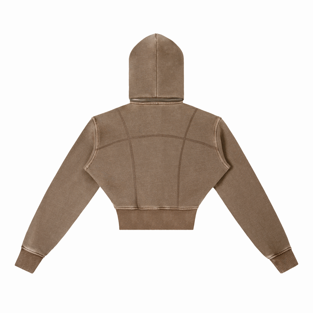 Cropped FleeceHoodie