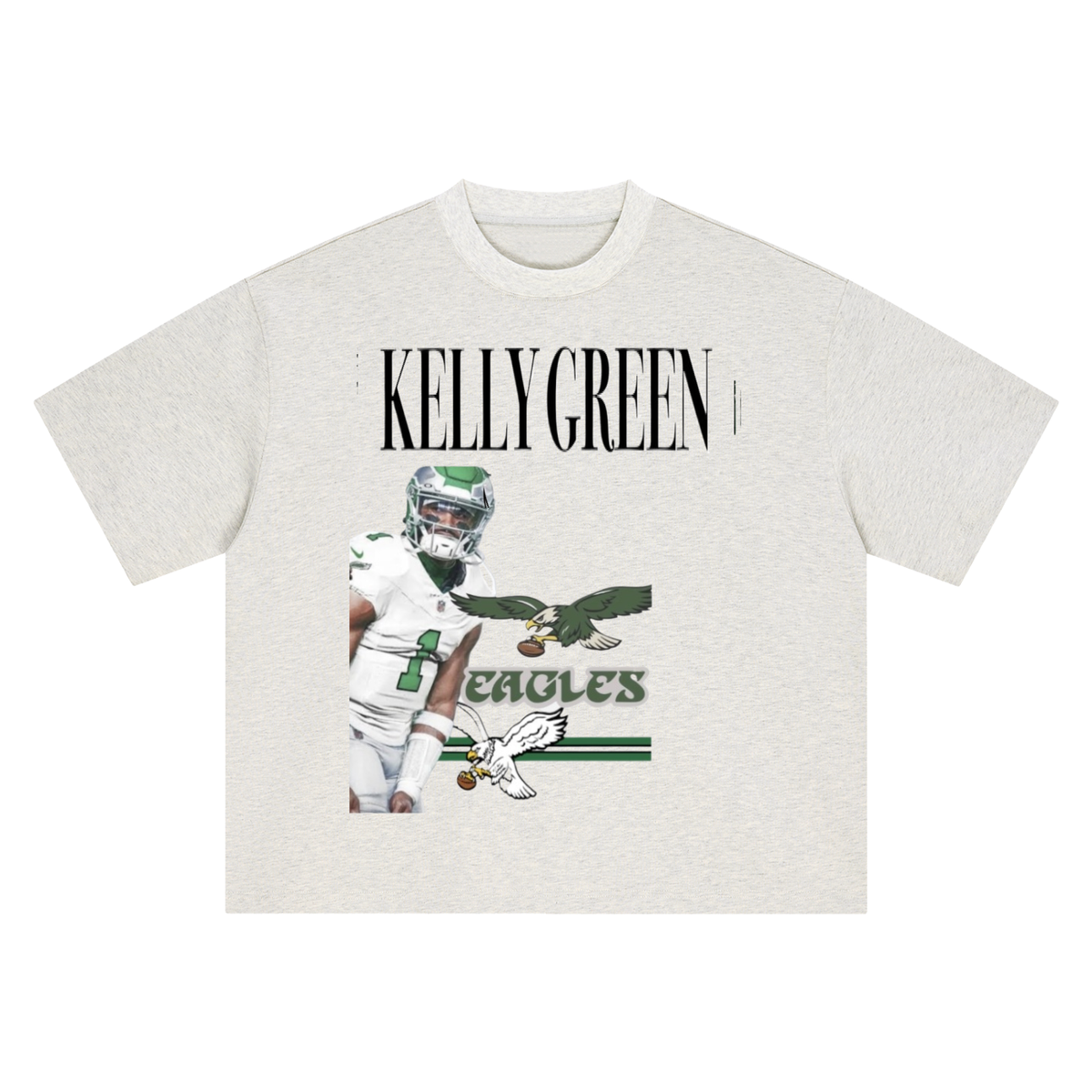 Kelly green Boxy T-Shirt
