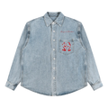 Vintage Red Wolf Denim