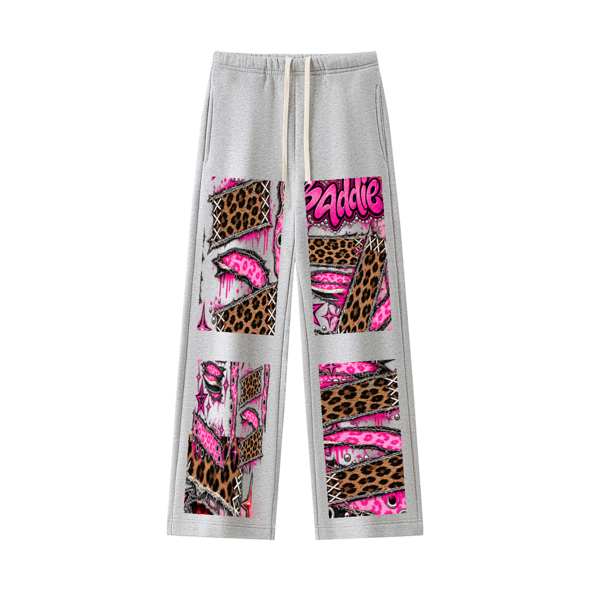 Seugruh Bastien Women's “Baddie” Straight Leg Sweatpants