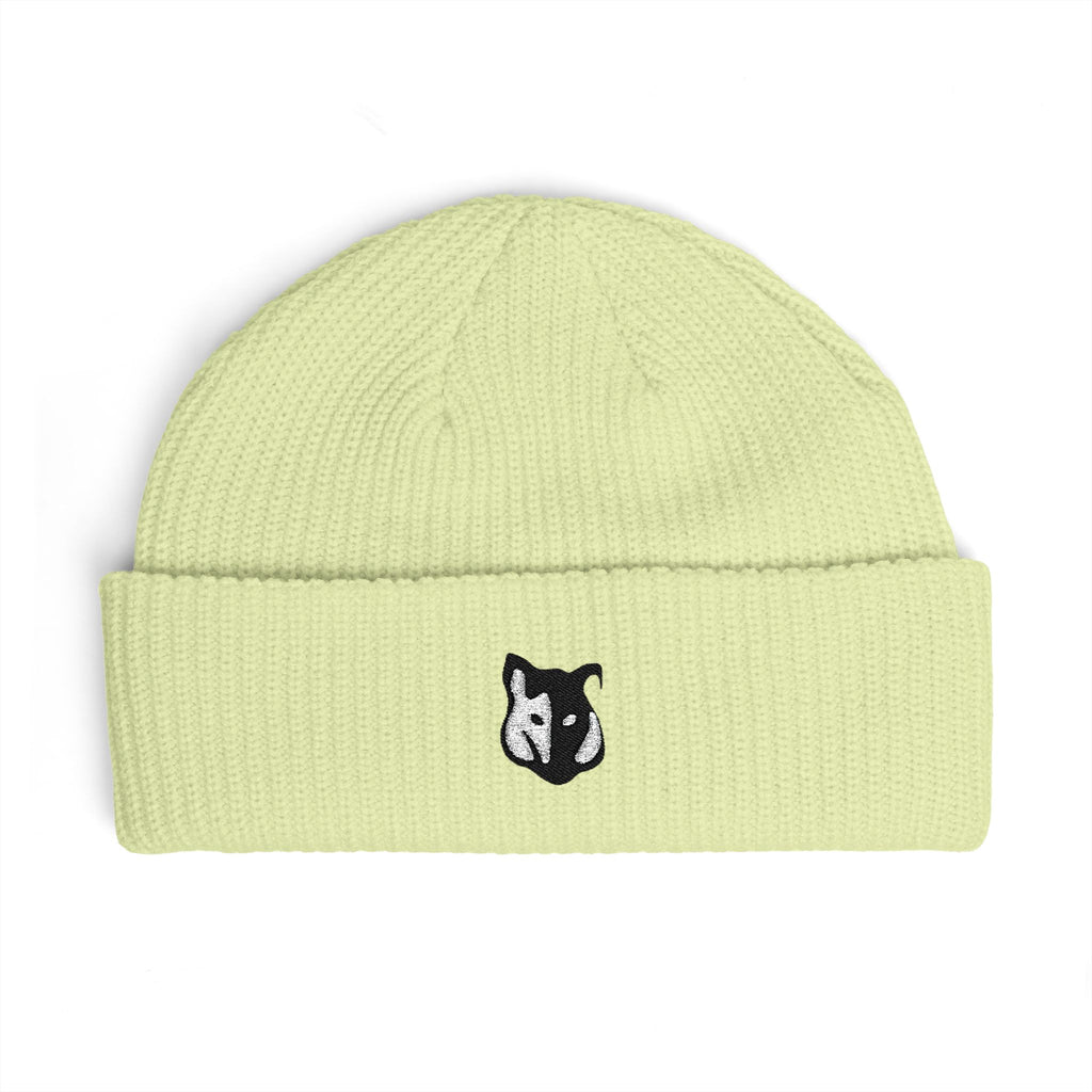 Seugruh Bastien wolf Logo Cuff Beanie