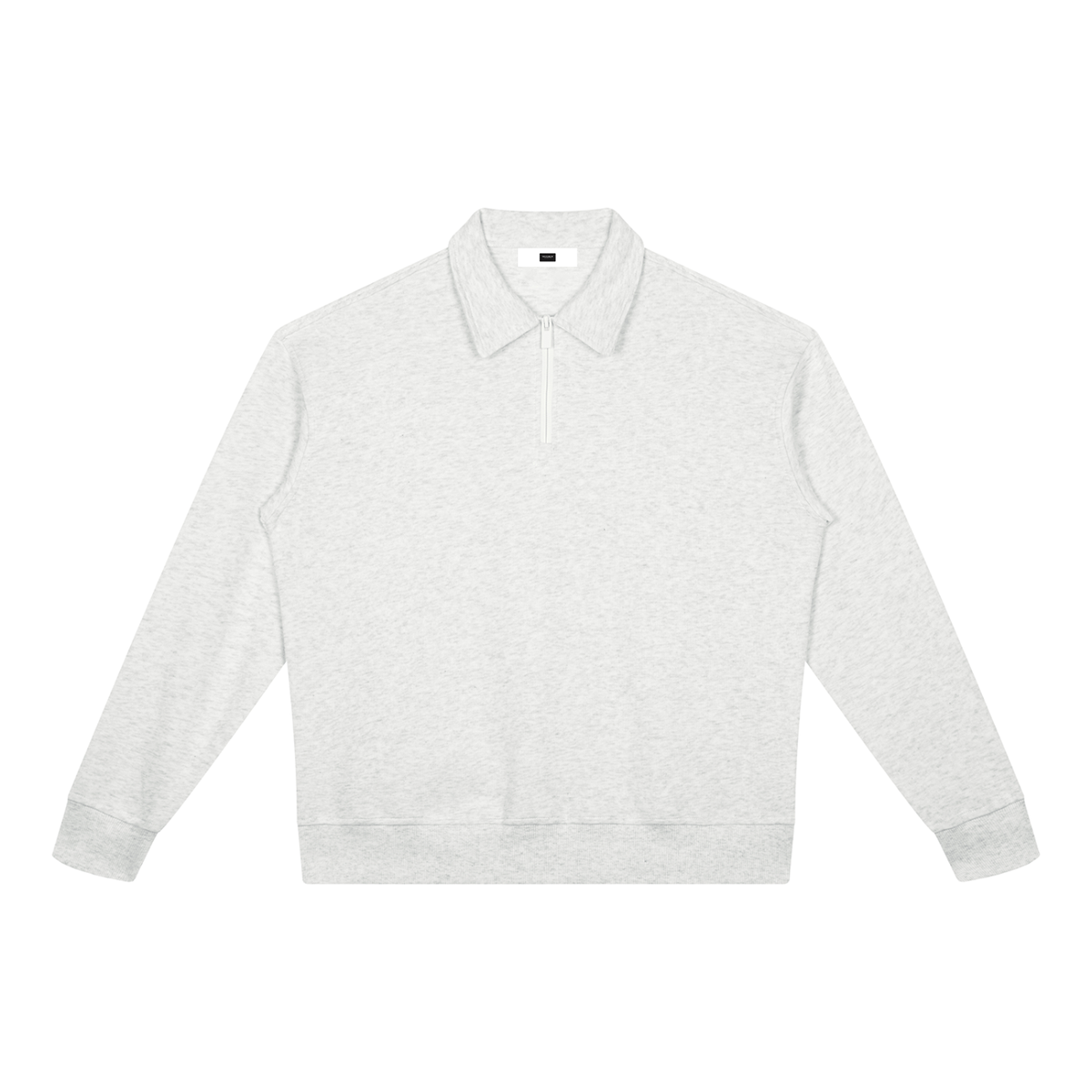 Essential Boxy Quarter-Zip Sweatshirt