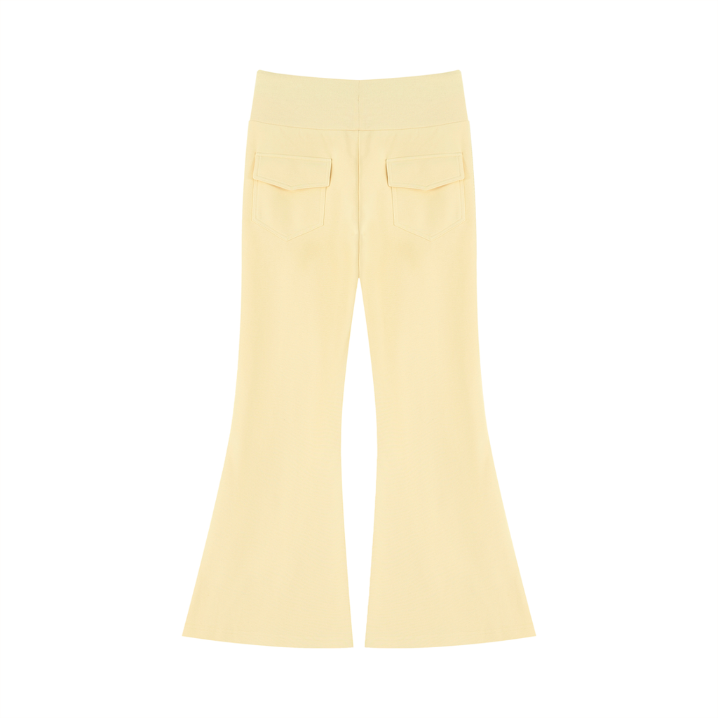 Slim Flared Leg Pants