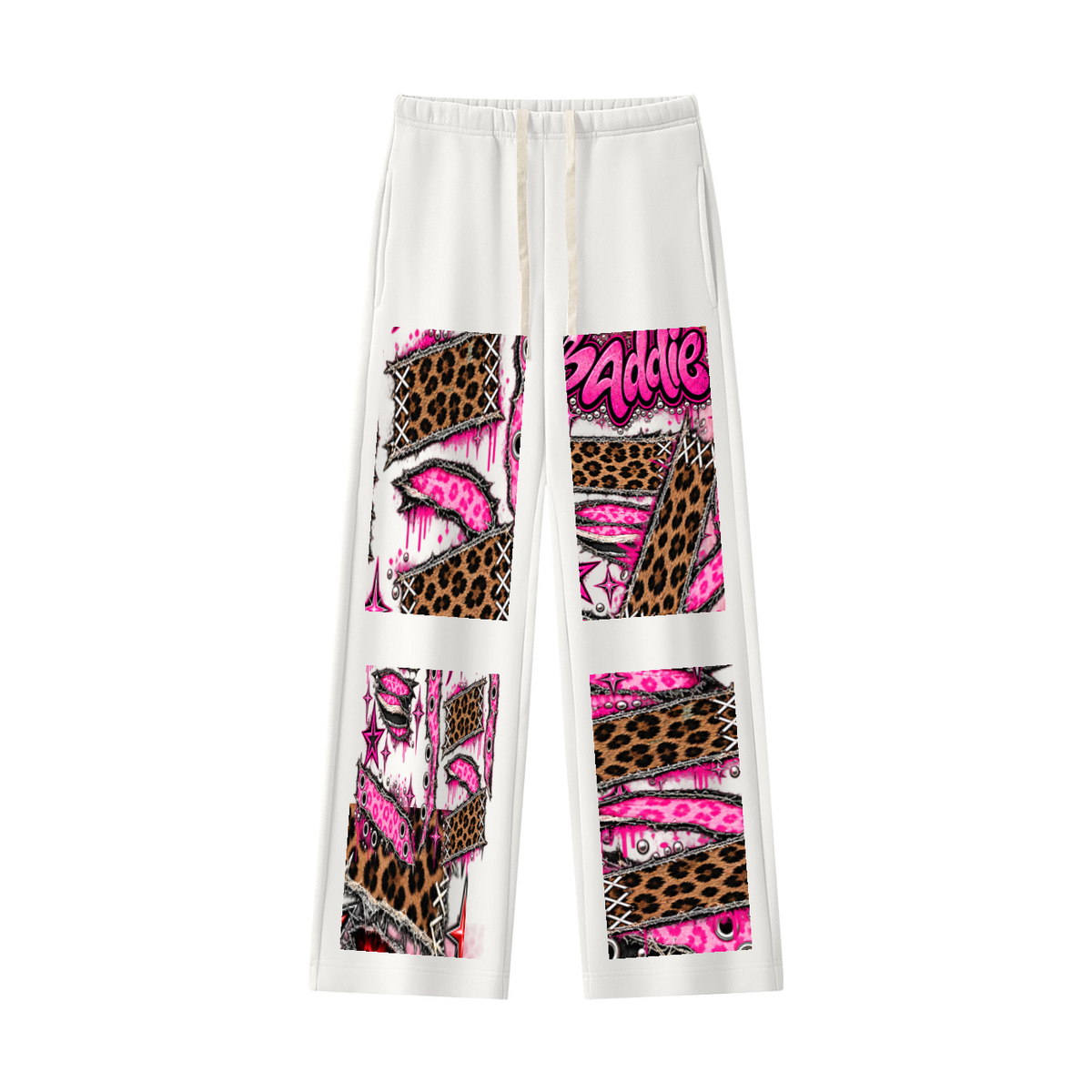 Seugruh Bastien Women's “Baddie” Straight Leg Sweatpants