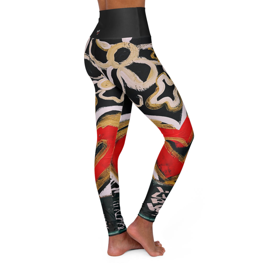 Seugruh Bastien High Waisted Canvas Leggings