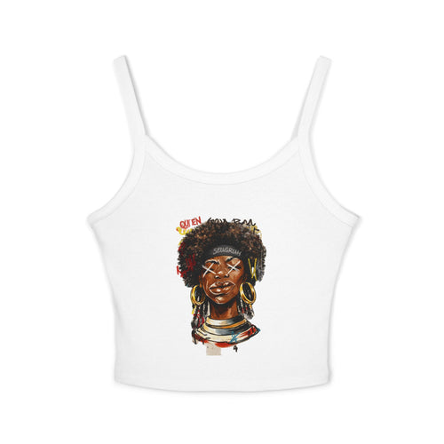 Seugruh Bastien Afro Women Spaghetti Strap Tank Top
