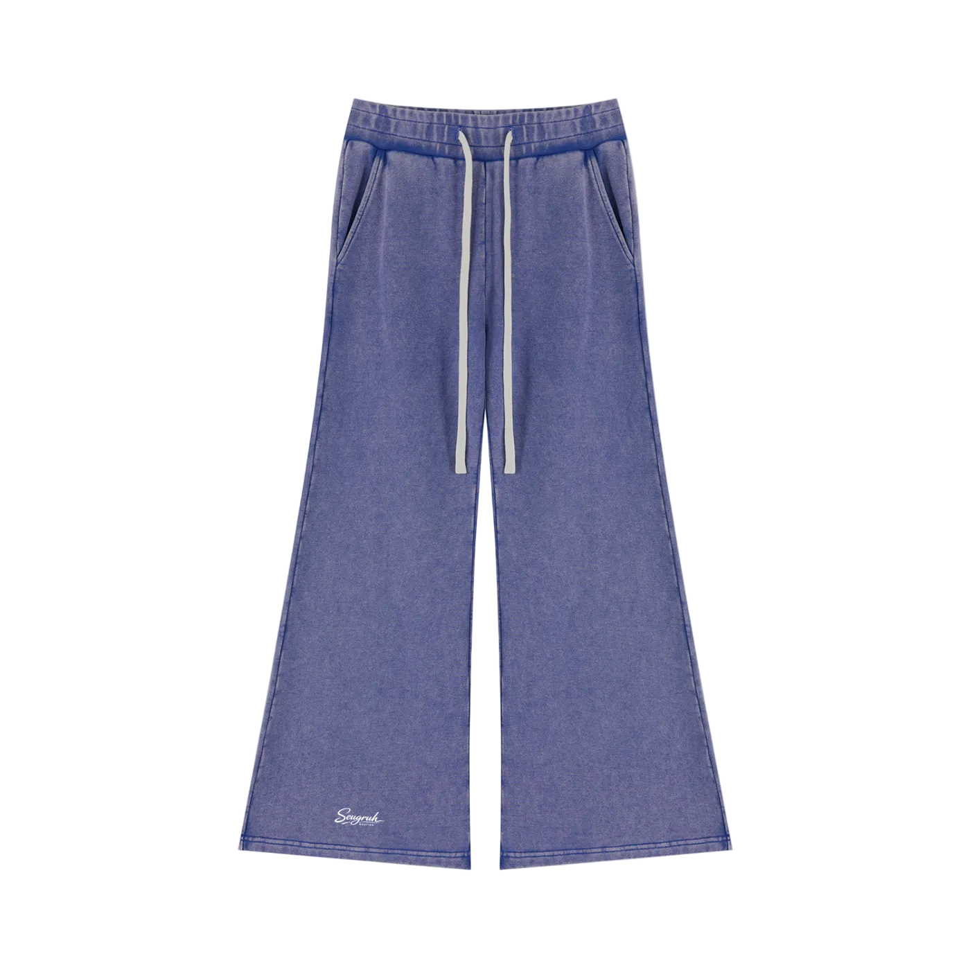 Mineral Wash Flared Sweatpants
