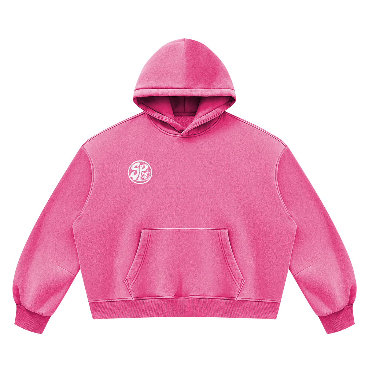 Seugruh Bastien Vintage Washed Oversized Hoodie