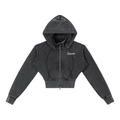 Cropped FleeceHoodie