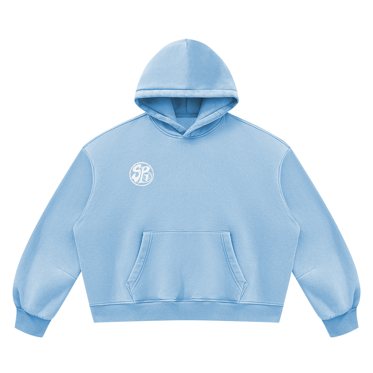 Seugruh Bastien Vintage Washed Oversized Hoodie