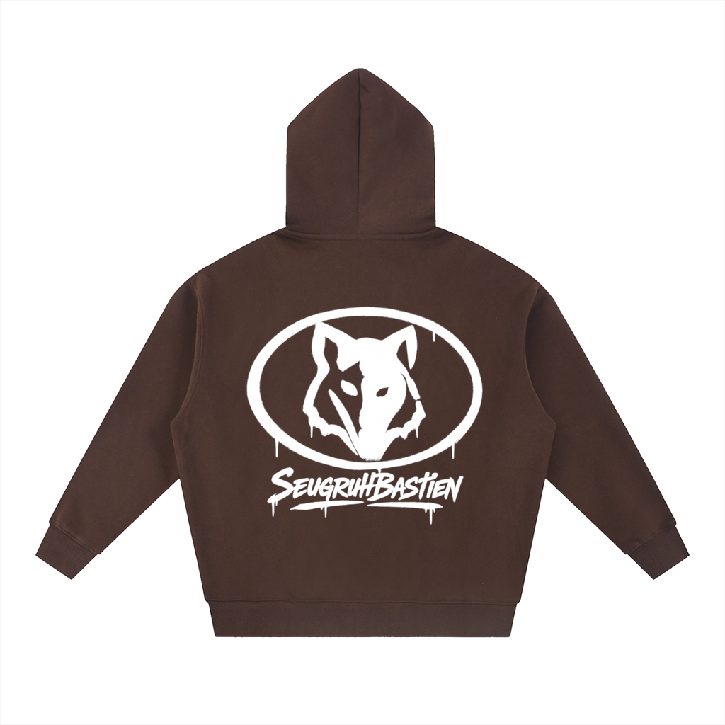 Branded Oversized Boxy Hoodie