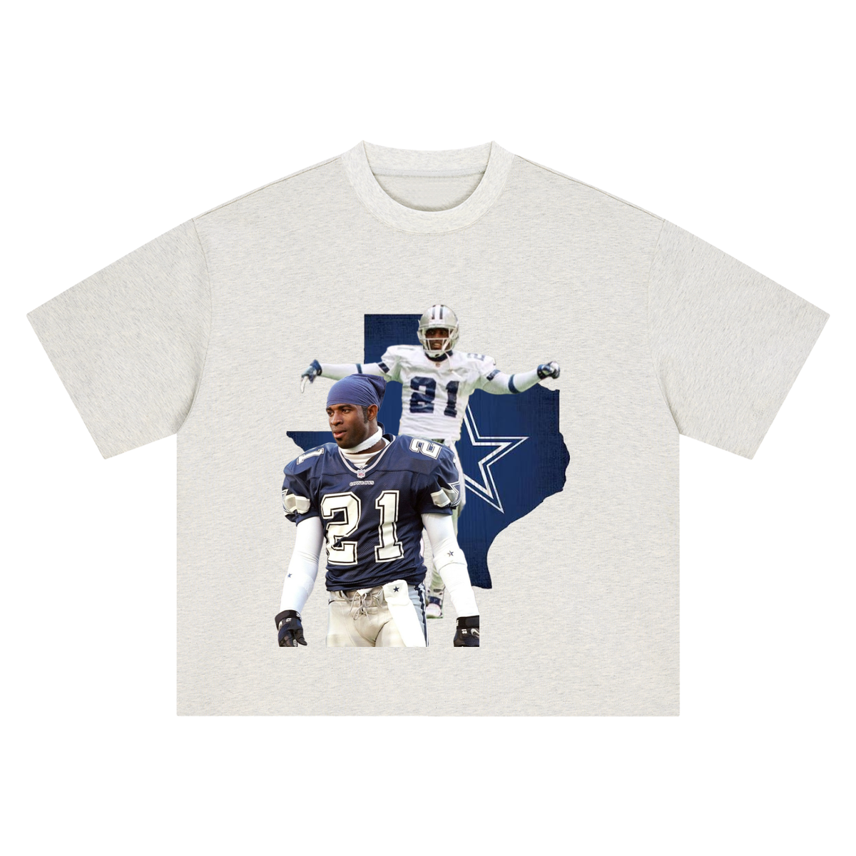 Deion Sanders “Star” Oversized T-Shirt