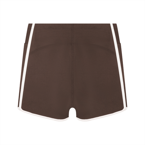 Color Block Yoga Shorts