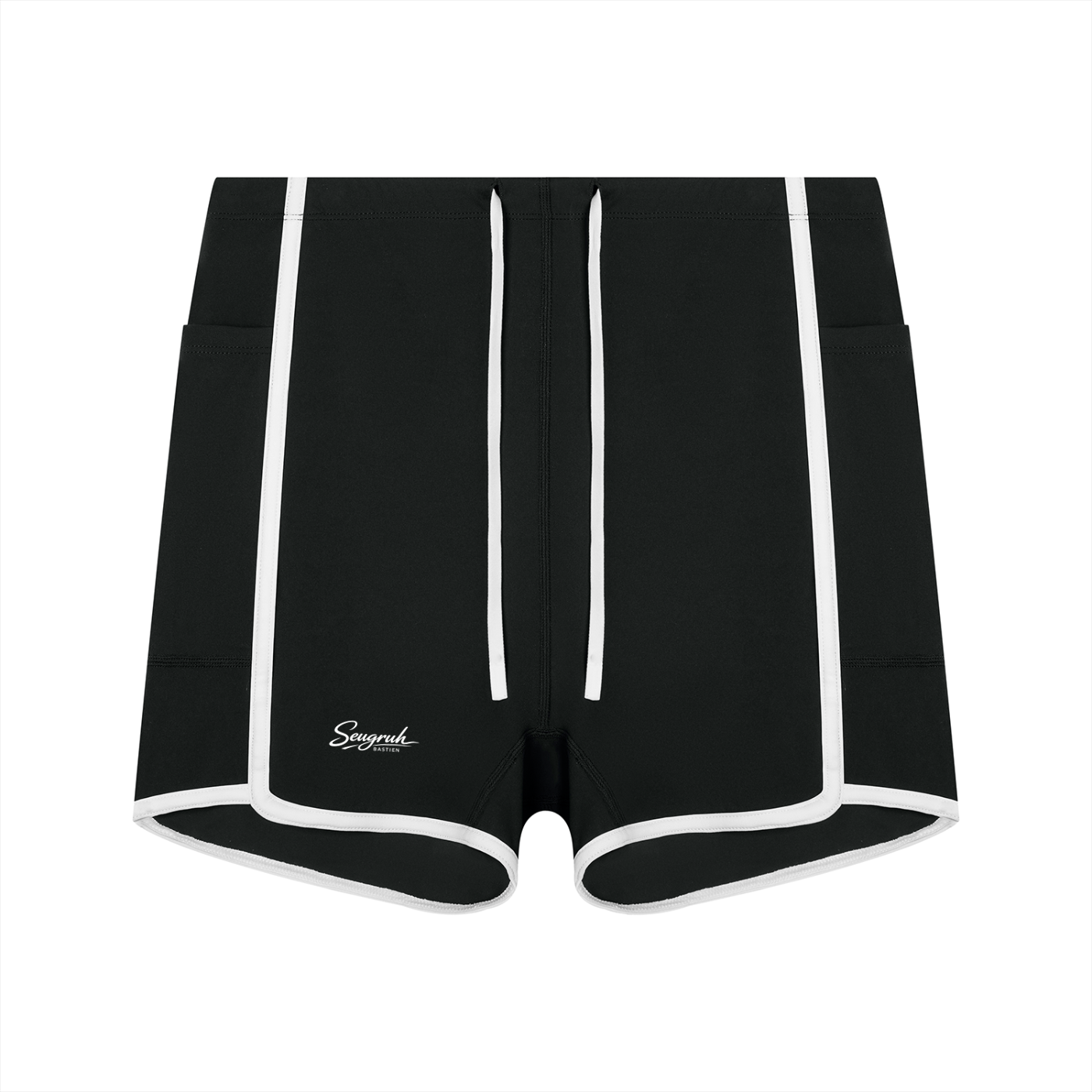Color Block Yoga Shorts