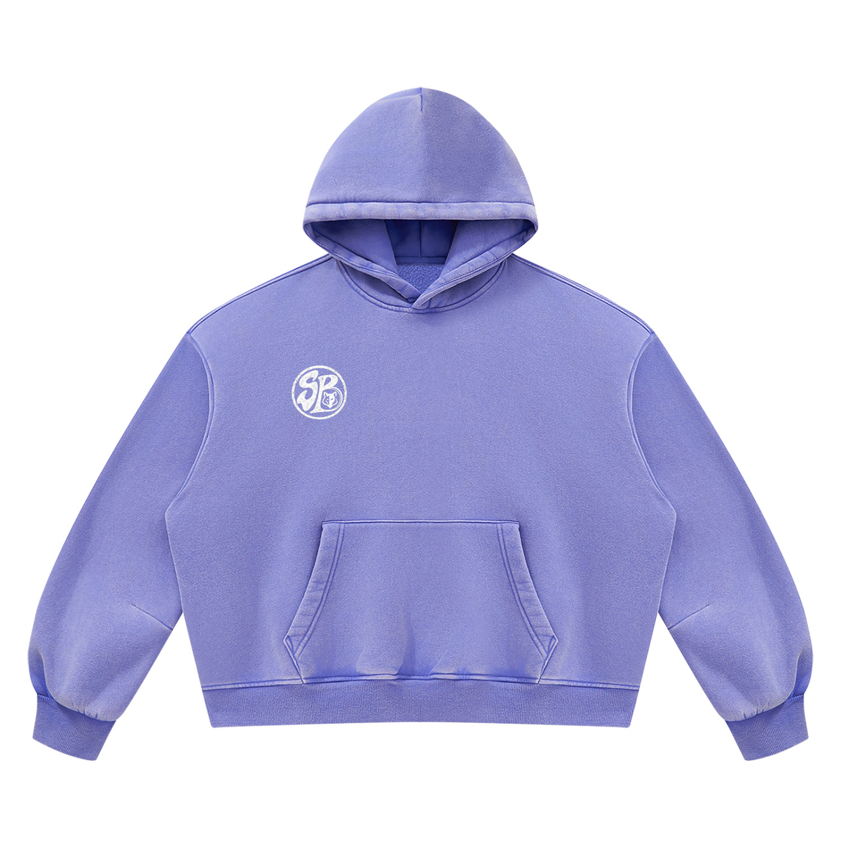 Seugruh Bastien Vintage Washed Oversized Hoodie