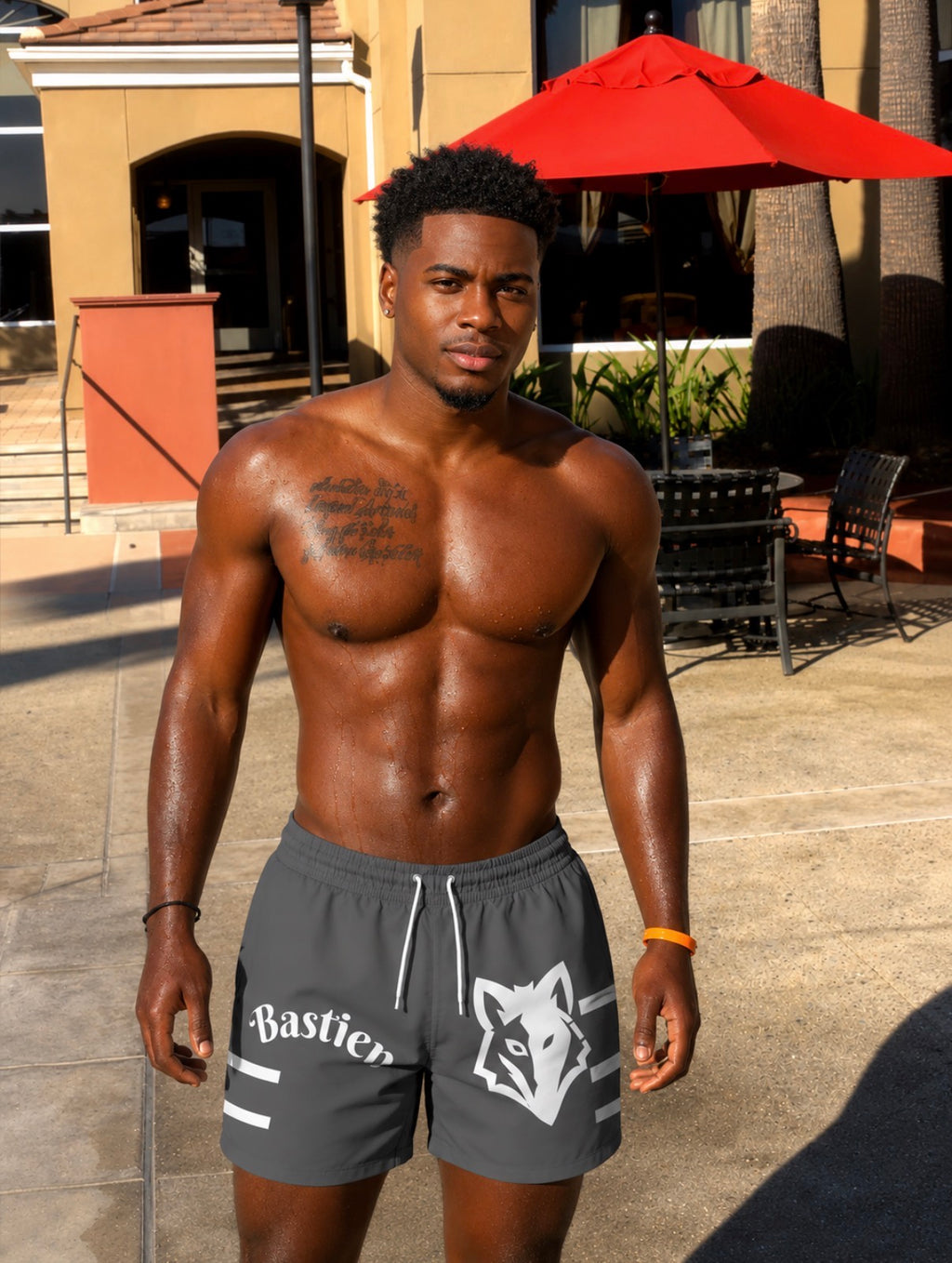 Chrome Striped Trunks