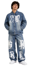 Üg Denim Set White Wolf