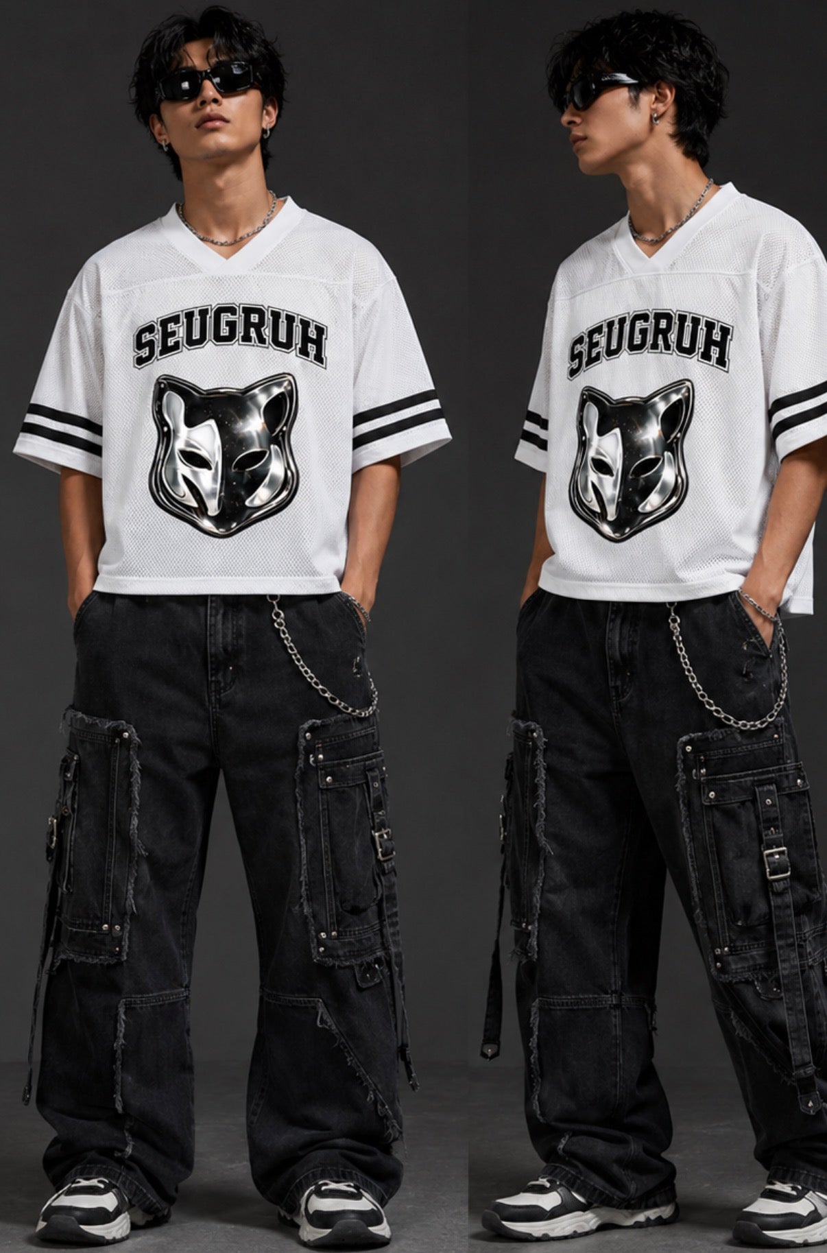 ChromeWolf Vneck Jersey
