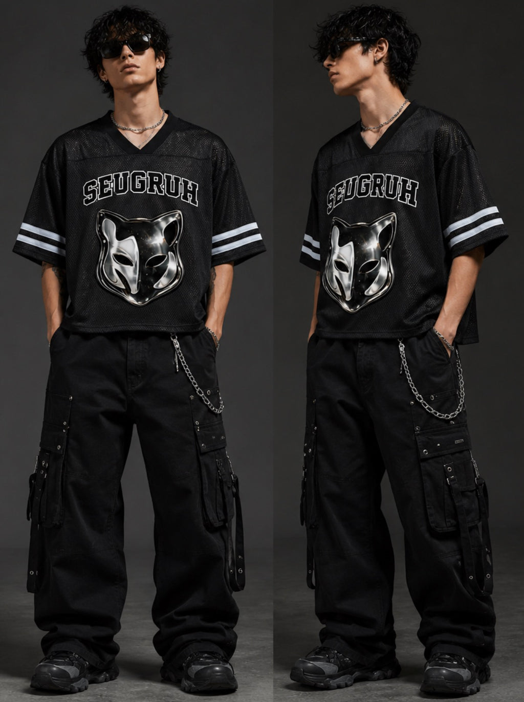 ChromeWolf Vneck Jersey