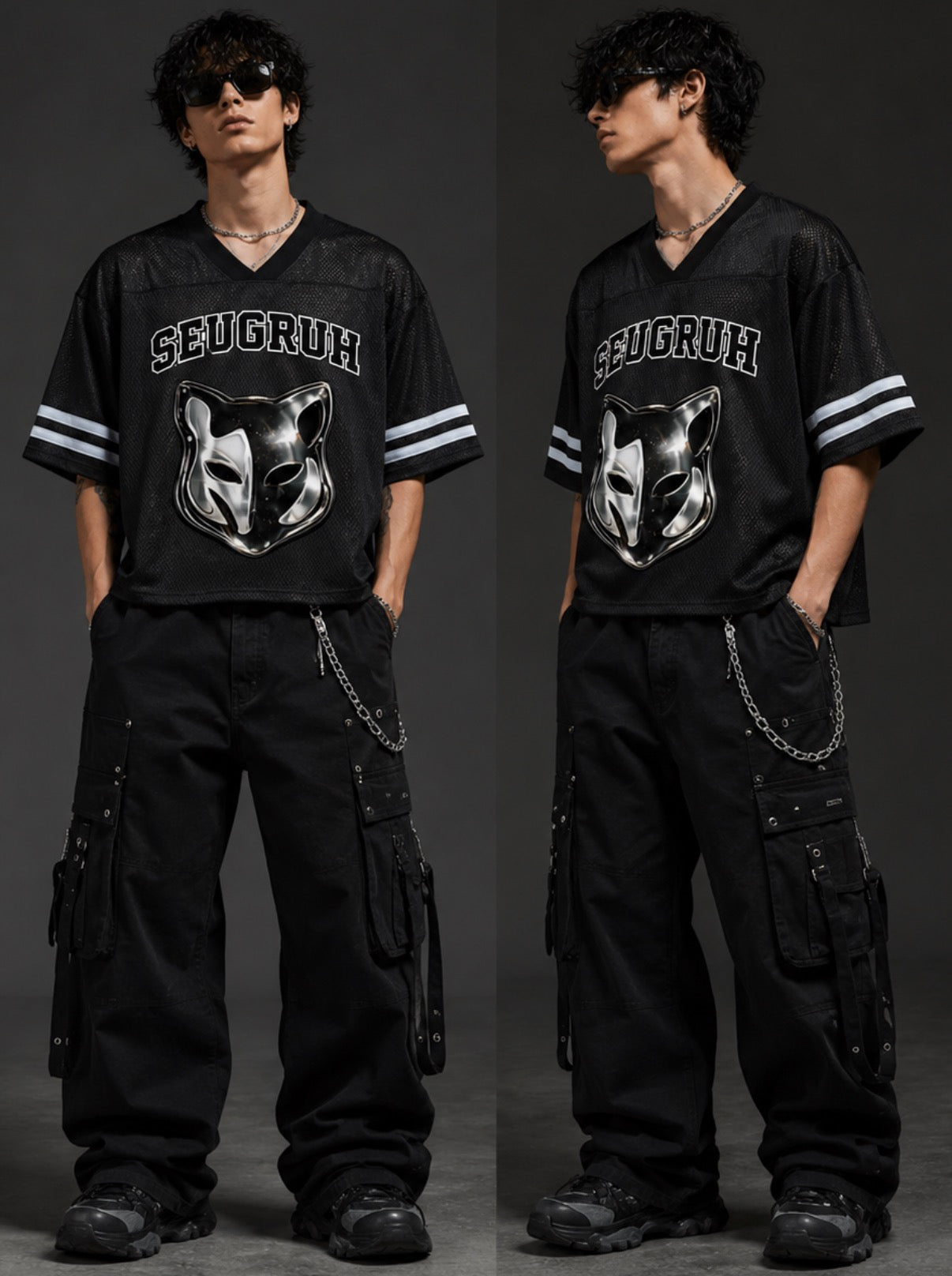 ChromeWolf Vneck Jersey