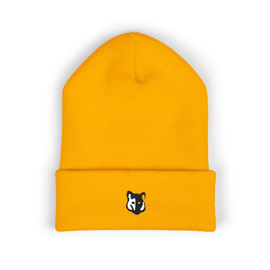 Wolf Cuffed Beanie