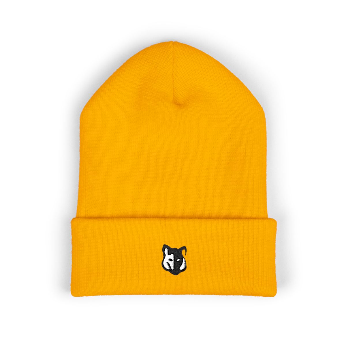 Wolf Cuffed Beanie