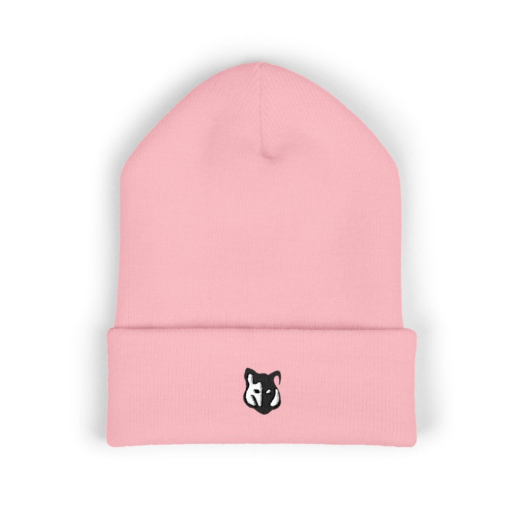 Wolf Cuffed Beanie