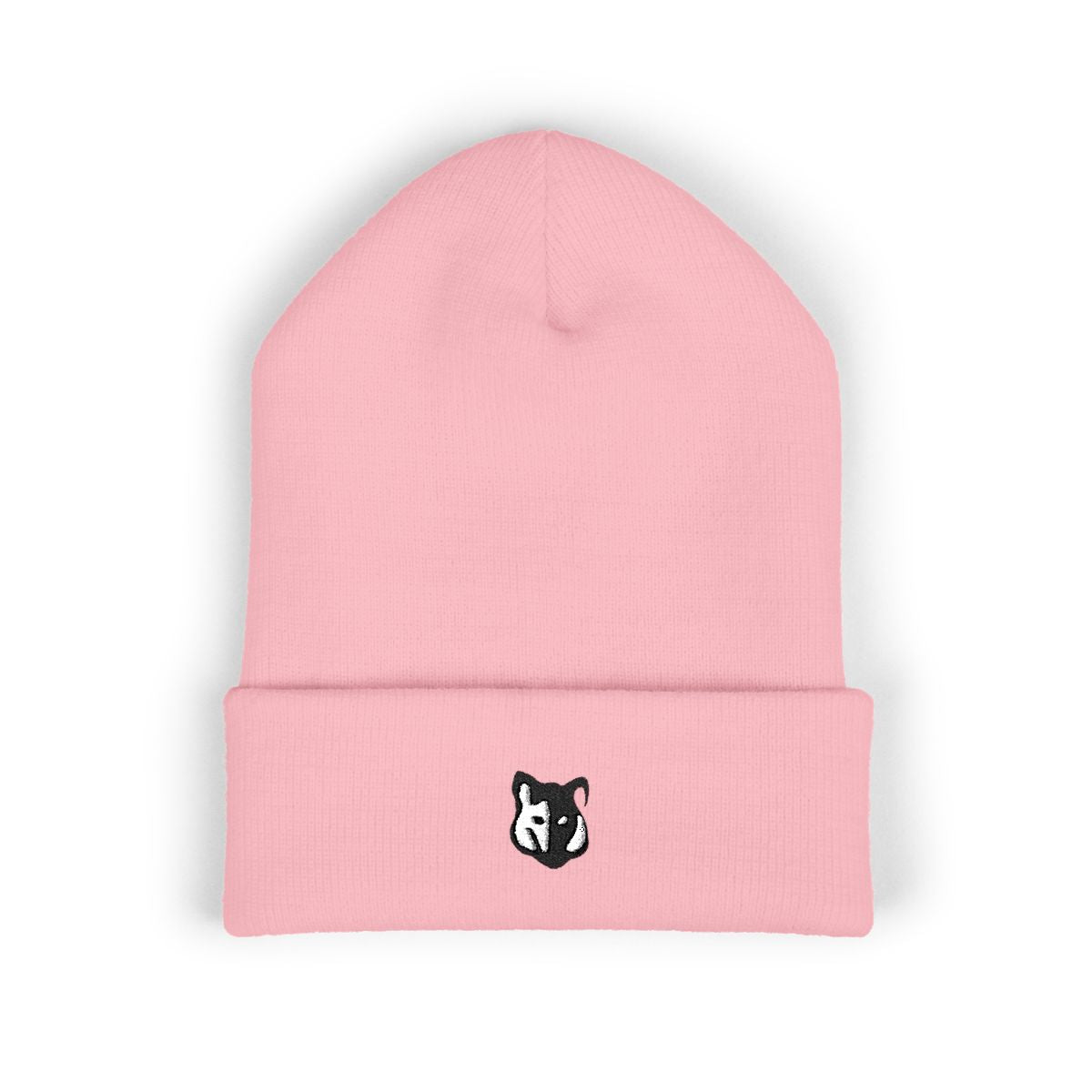 Wolf Cuffed Beanie