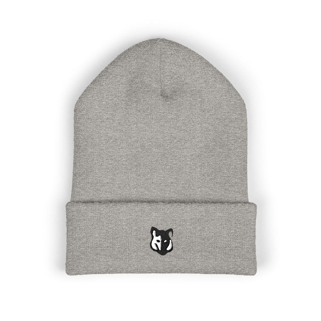 Wolf Cuffed Beanie