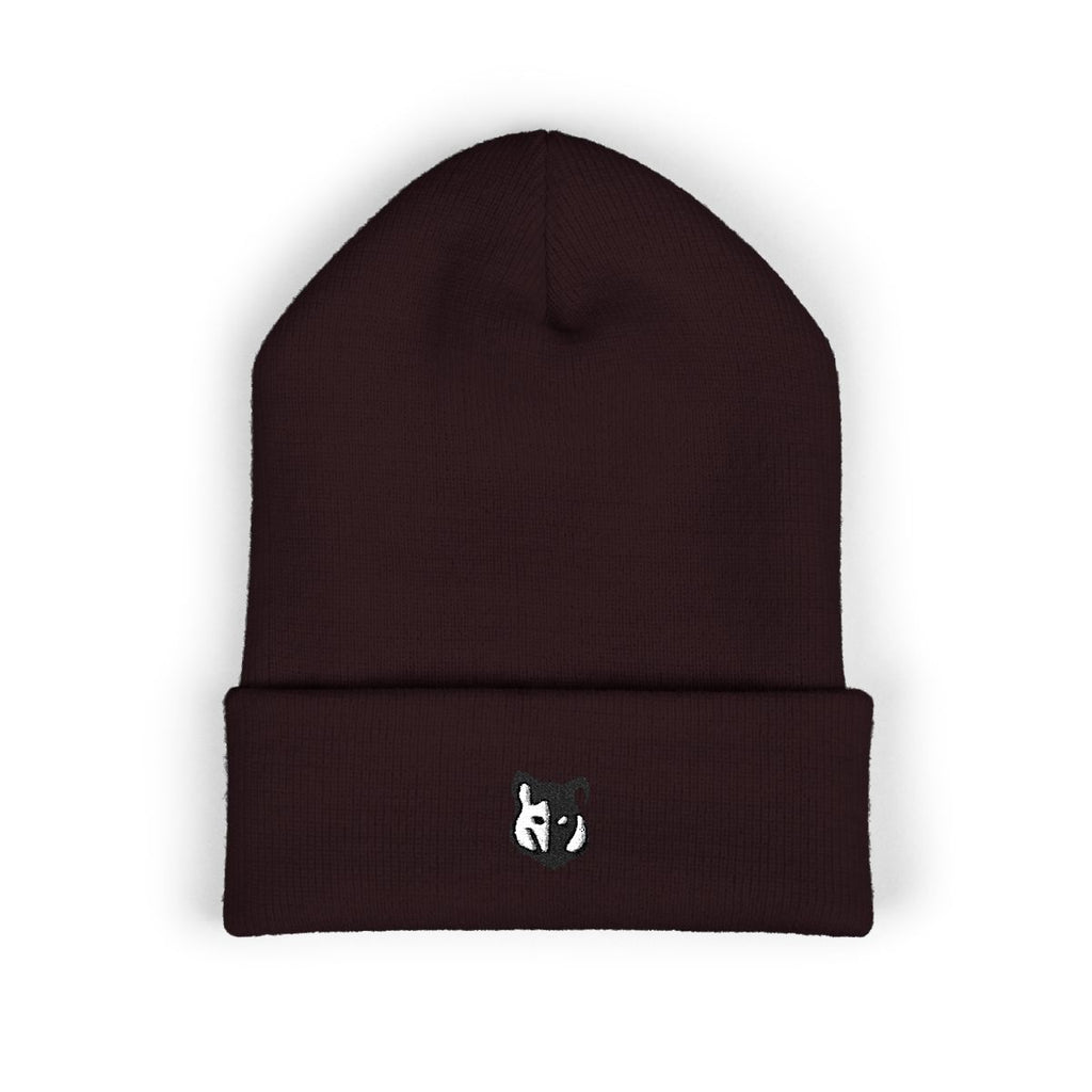 Wolf Cuffed Beanie