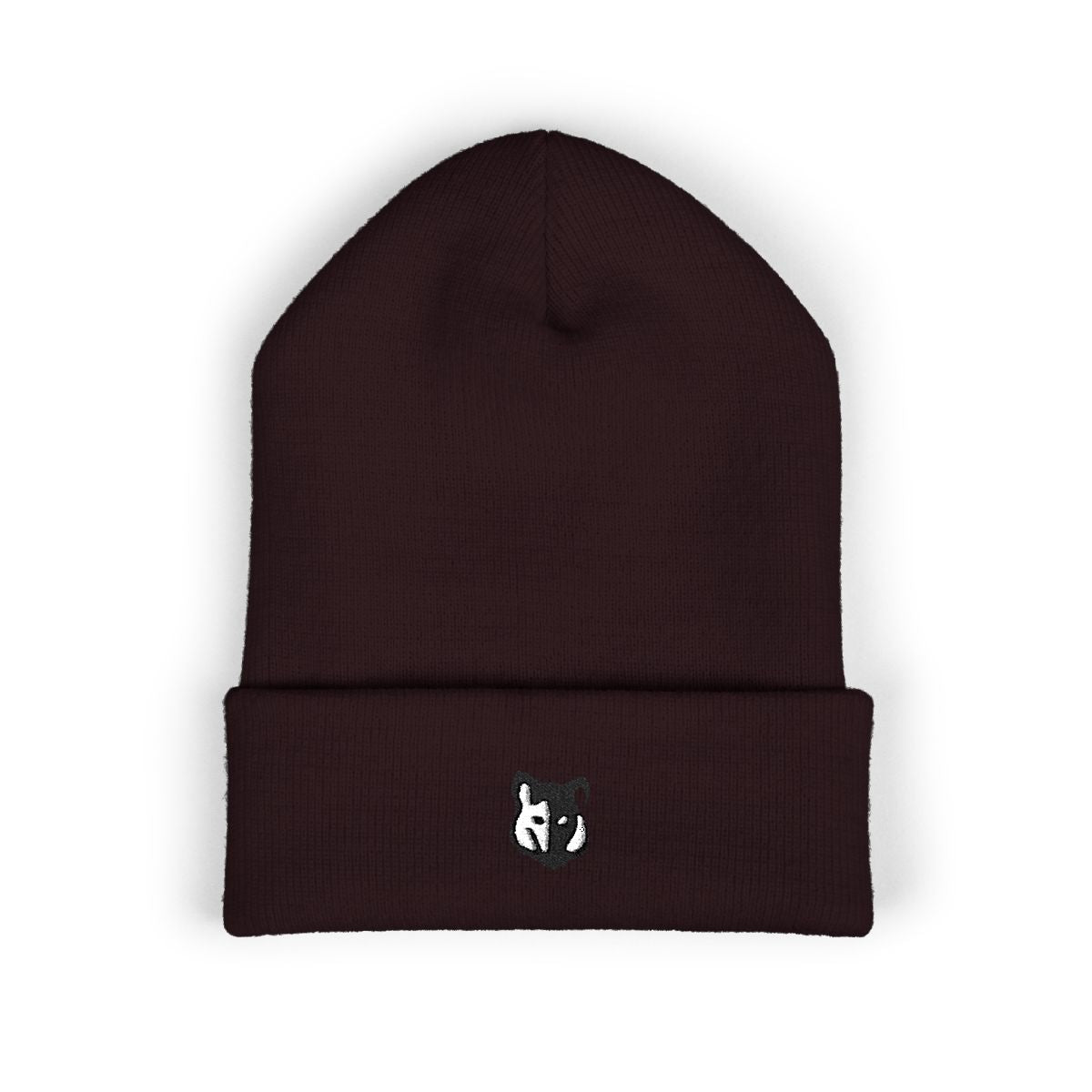 Wolf Cuffed Beanie