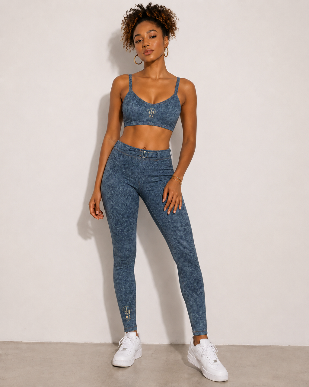 Bastien Denim Sports Set