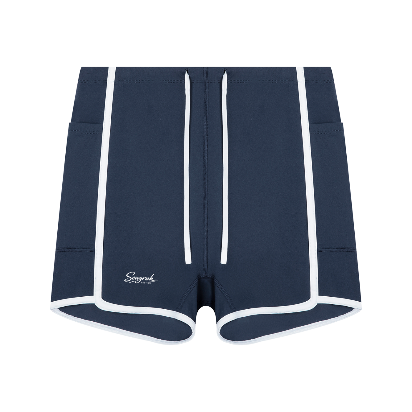 Color Block Yoga Shorts