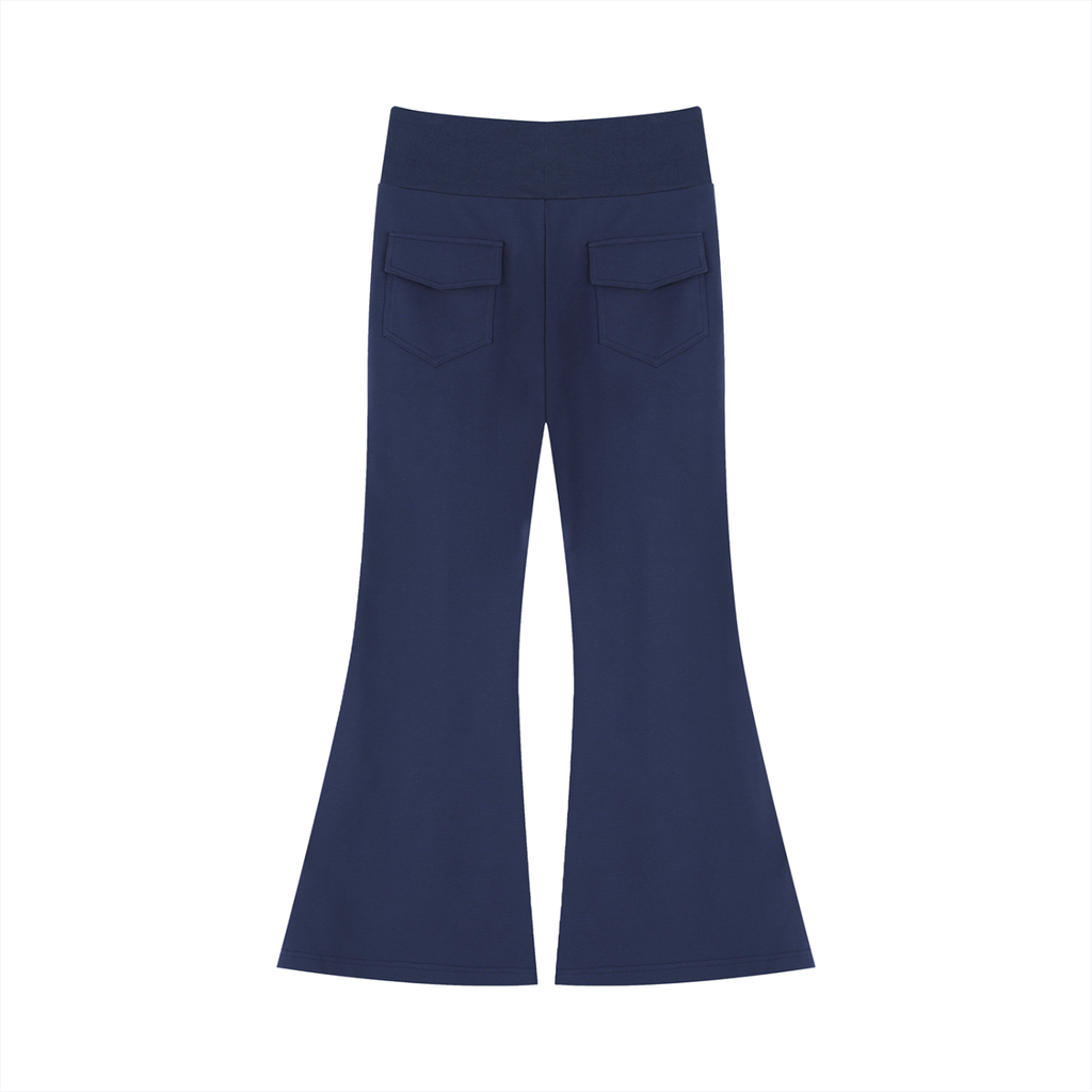 Slim Flared Leg Pants